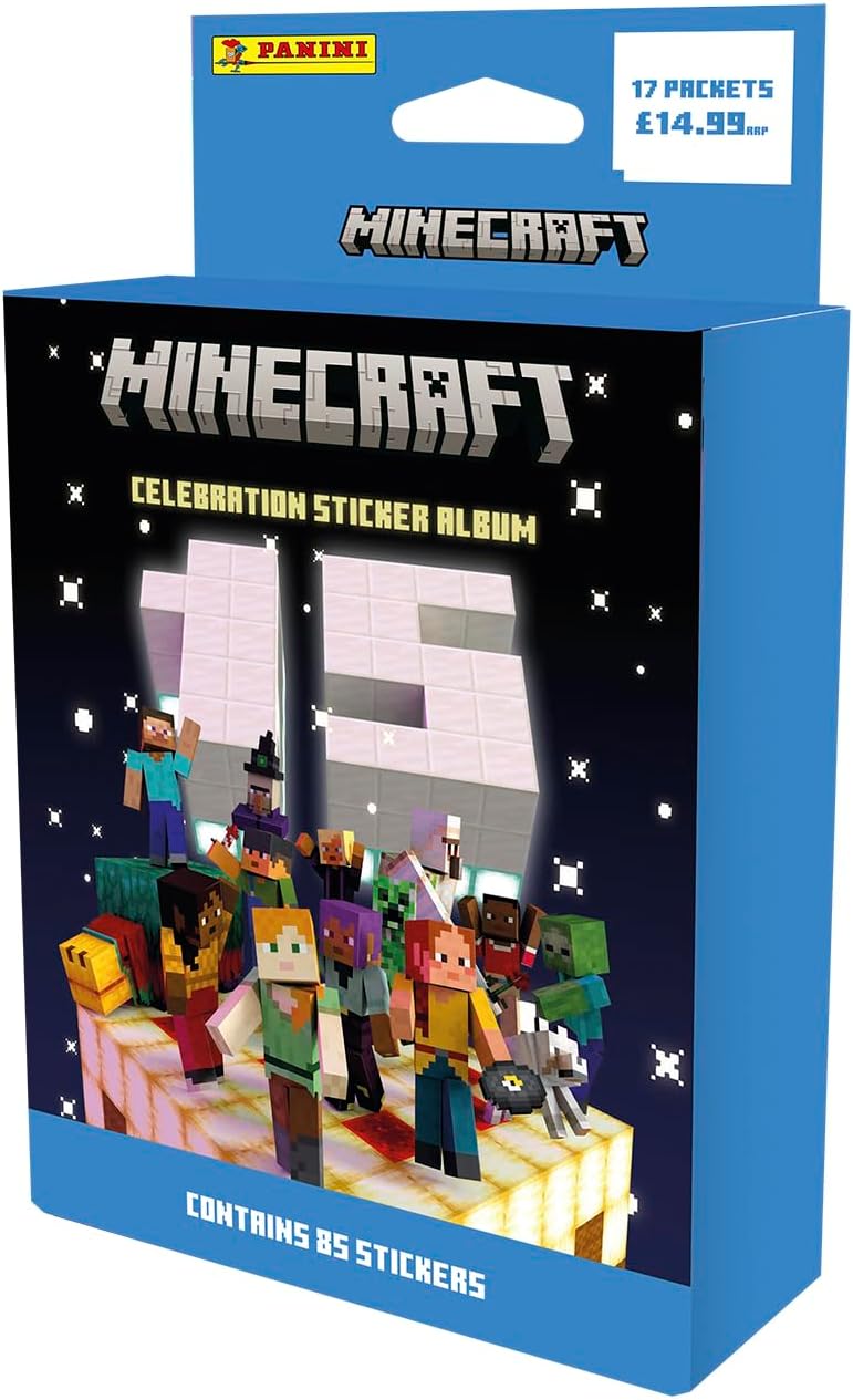 Panini: Minecraft Celebration Sticker Album (17 Packs)