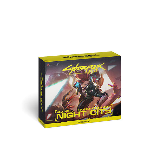Cyberpunk TCG: Welcome To Night City Pre-Release Kit
