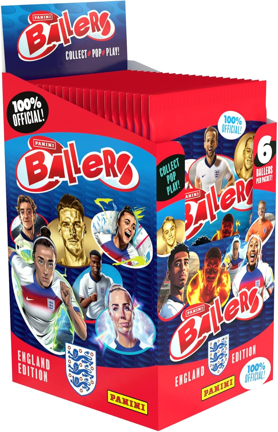 Panini: Ballers England Edition Booster Box (24 Packs)
