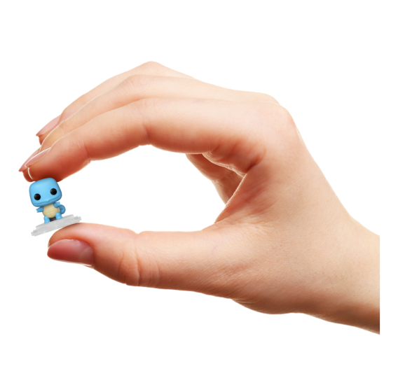 Bitty POP! Pokémon Squirtle 4‑Pack – Funko Mini Figures Set