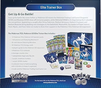 Pokémon TCG: Pokemon GO Elite Trainer Box (ETB) with Soft Case
