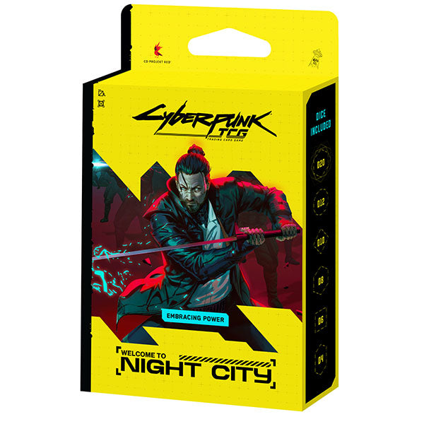 Cyberpunk TCG: Welcome To Night City Starter Deck - Embracing Power