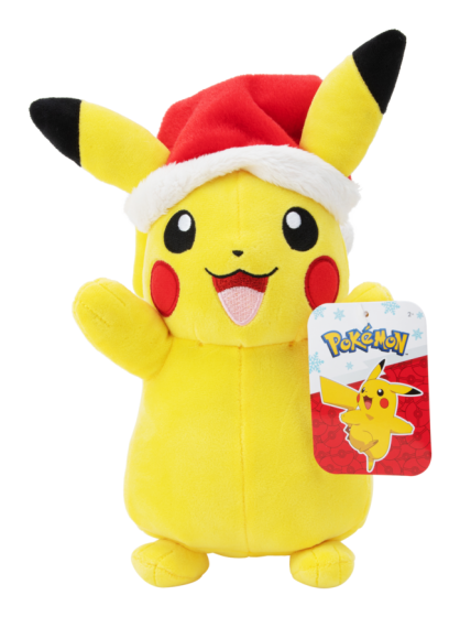 Pokemon: Pikachu with Santa Hat Christmas 8" Plush