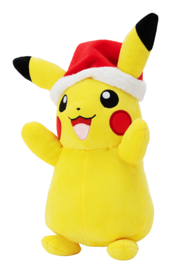 Pokemon: Pikachu with Santa Hat Christmas 8" Plush