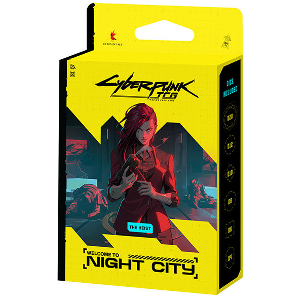 Cyberpunk TCG: Welcome To Night City Starter Deck - The Heist