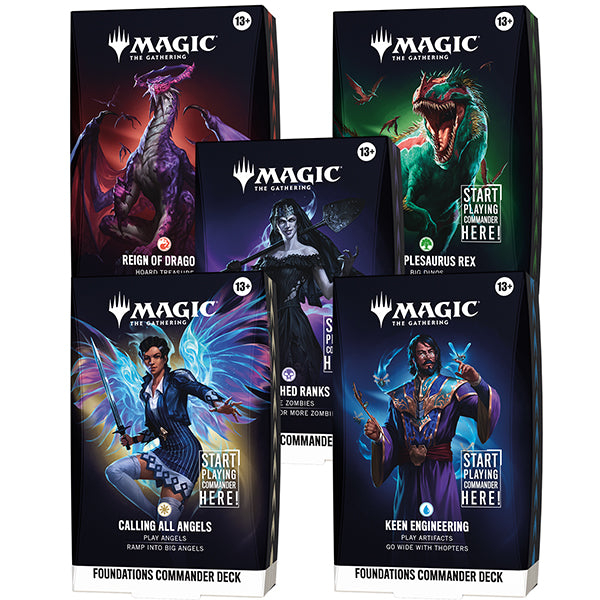 Magic The Gathering: Reality Fracture Foundations Starter Commander Deck - Wretched Ranks