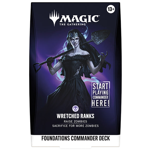 Magic The Gathering: Reality Fracture Foundations Starter Commander Deck - Wretched Ranks