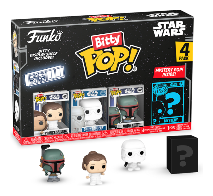 Bitty POP: Star Wars S2 - Leia 4 Pack