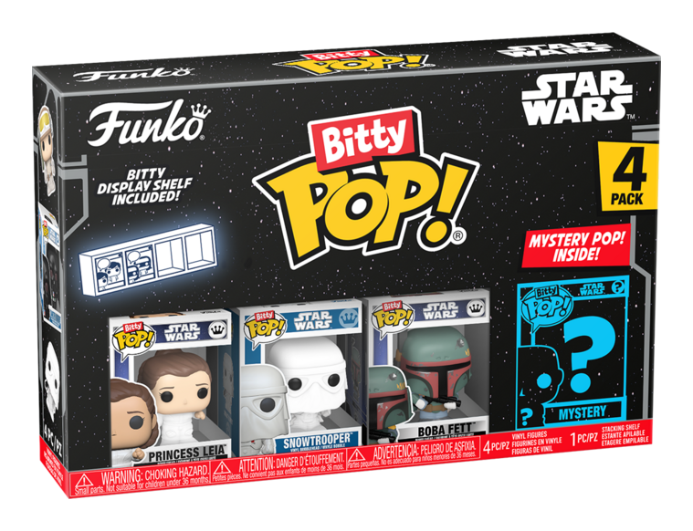 Bitty POP: Star Wars S2 - Leia 4 Pack