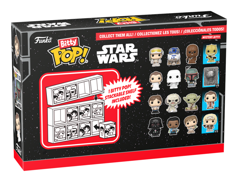 Bitty POP: Star Wars S2 - Leia 4 Pack