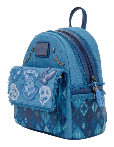 Loungefly: Harry Potter Denim Mini Backpack