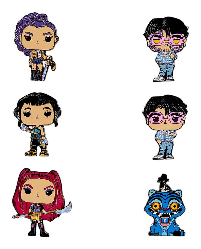 Loungefly: KPOP Demon Hunters Blind Bag Official Enamel Pin