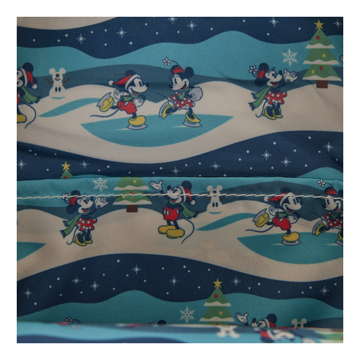 Loungefly: Mickey & Minnie Holiday Mini Backpack