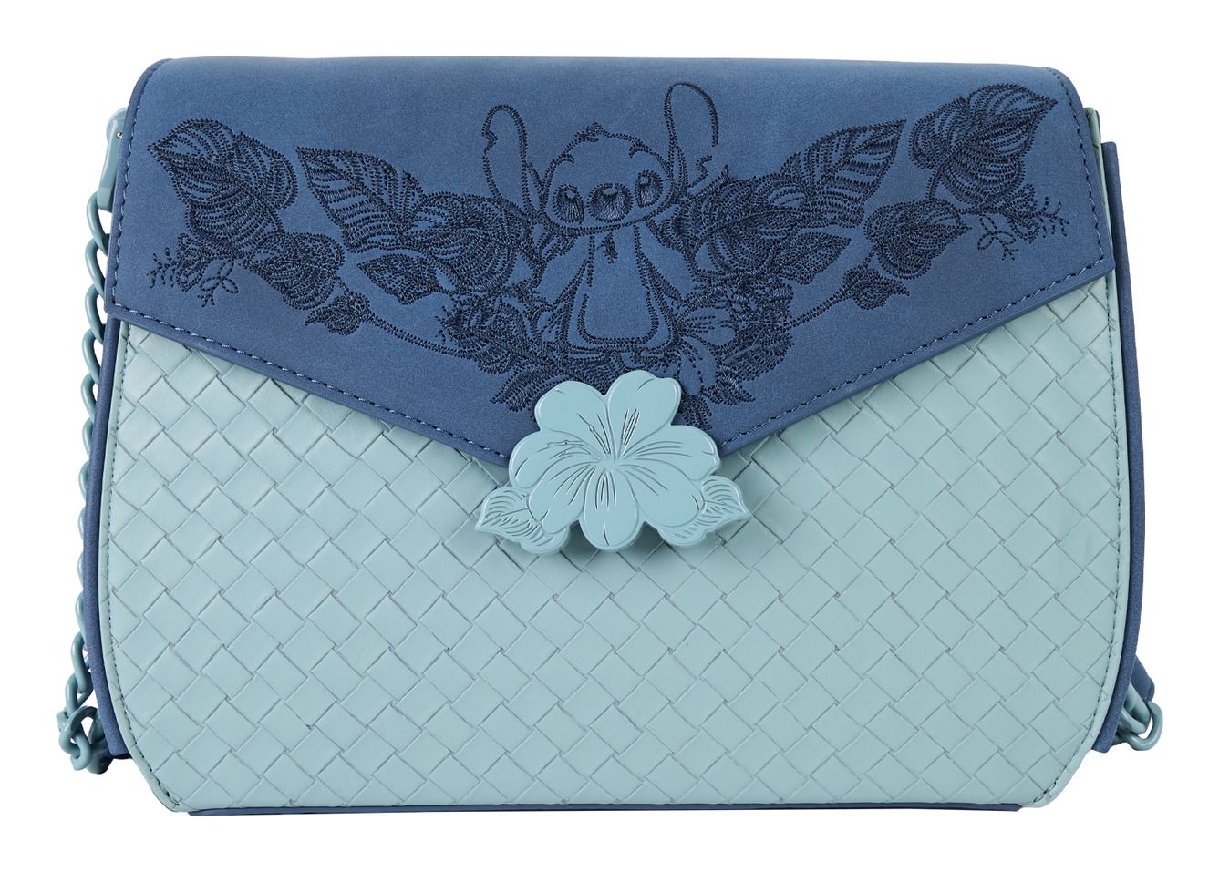 Loungefly: Stitch Embroidered Crossbody Bag