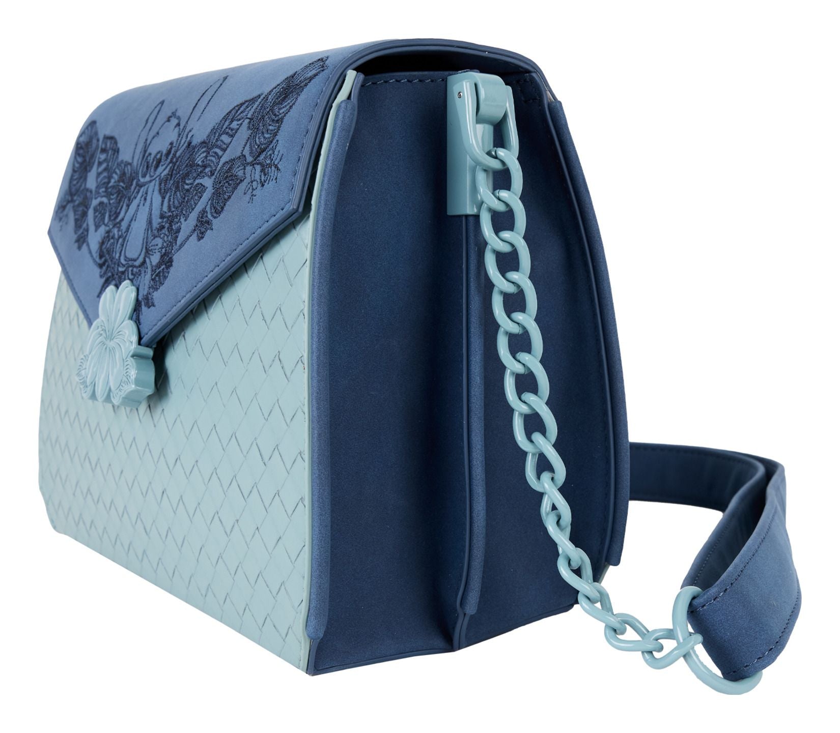 Loungefly: Stitch Embroidered Crossbody Bag