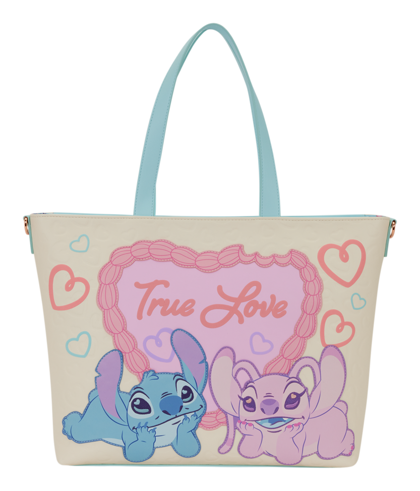 Loungefly: Angel & Stitch True Love Tote Bag