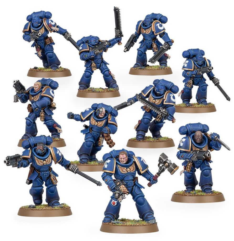 Warhammer: Space Marines - Assault Intercessors Squad
