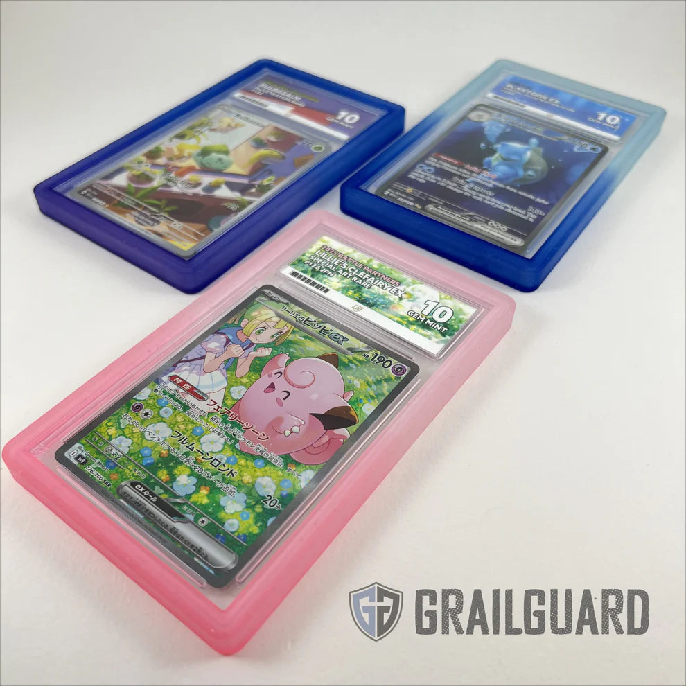 Grail Guard: Graded Card Slab Bumper Protector Case - BlendIT Range (A Grail Guard: Graded Card Slab Bumper Protector Case - BlendIT Range (A
