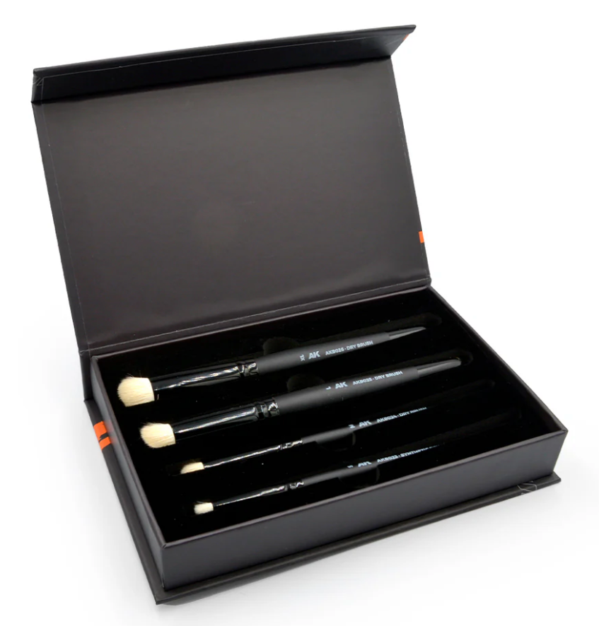AK Interactive Set of Dry Brushes