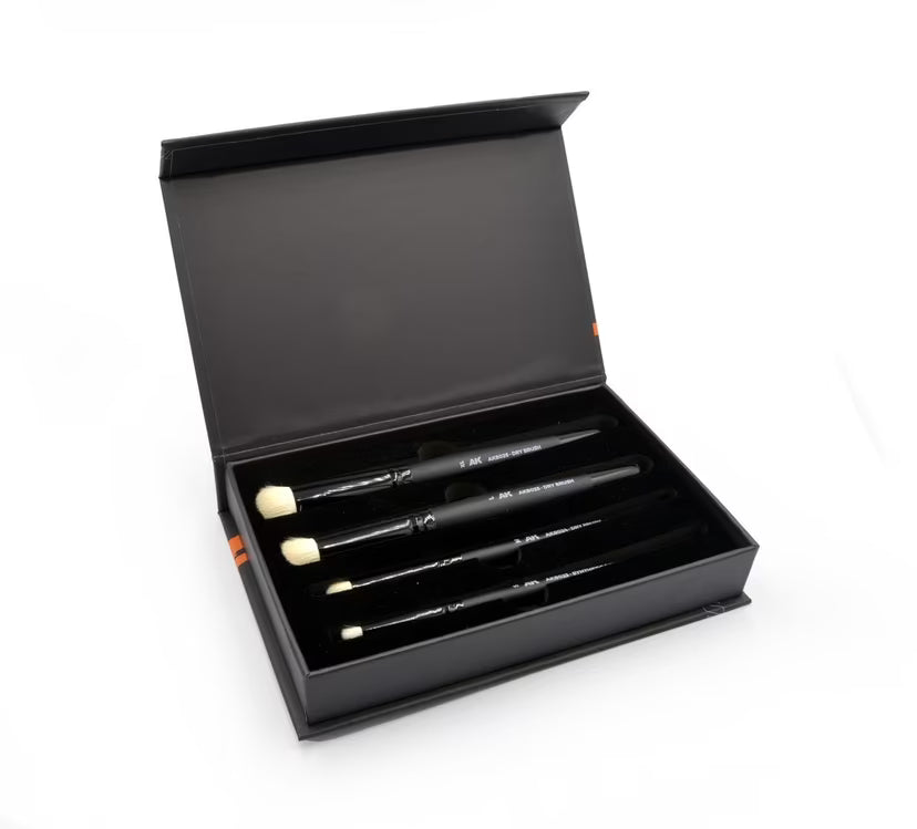 AK: Dry Brushes Set – Professional Model & Miniature Painting Tools
