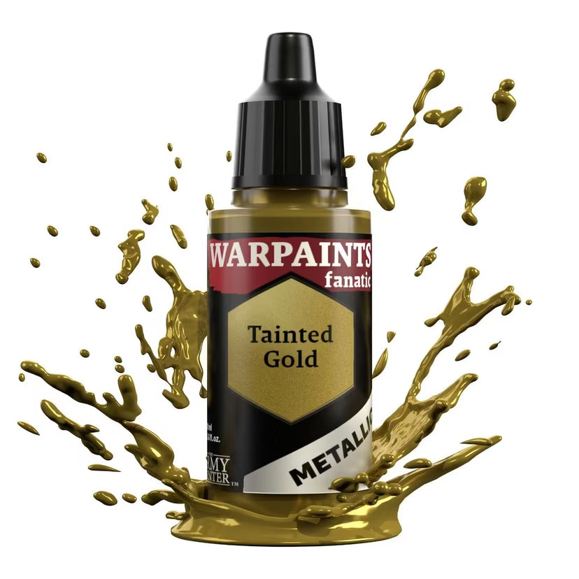 Warpaints Fanatic Metallic: Tainted Gold (18ml)