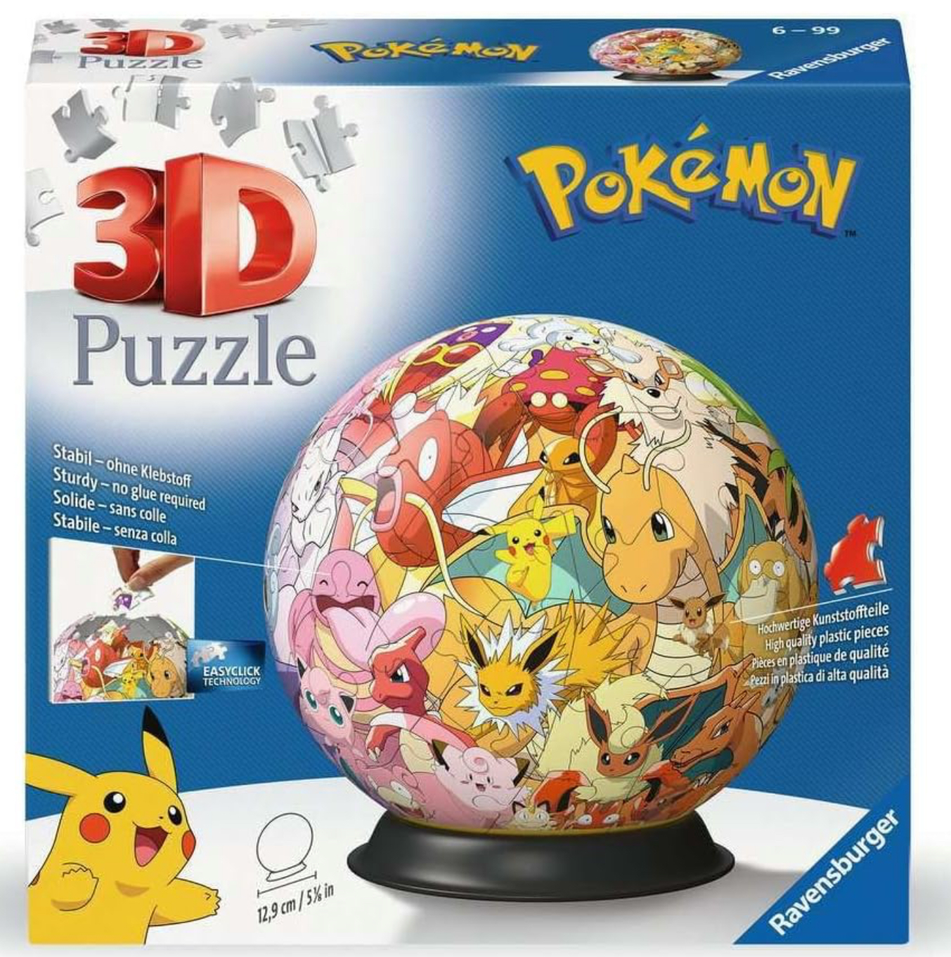 3D Puzzle-Ball Pokémon Kanto Region