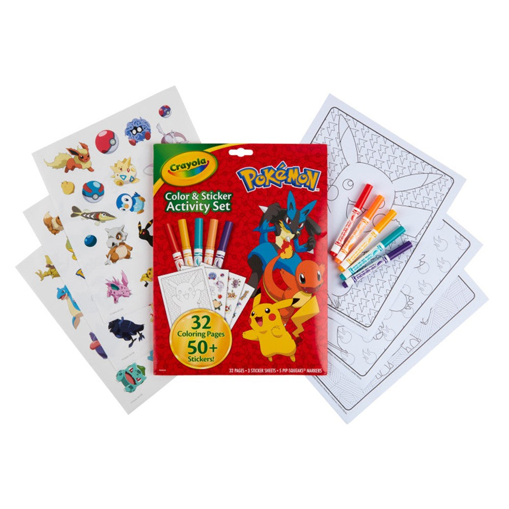 Pokemon: Colour & Activity Set