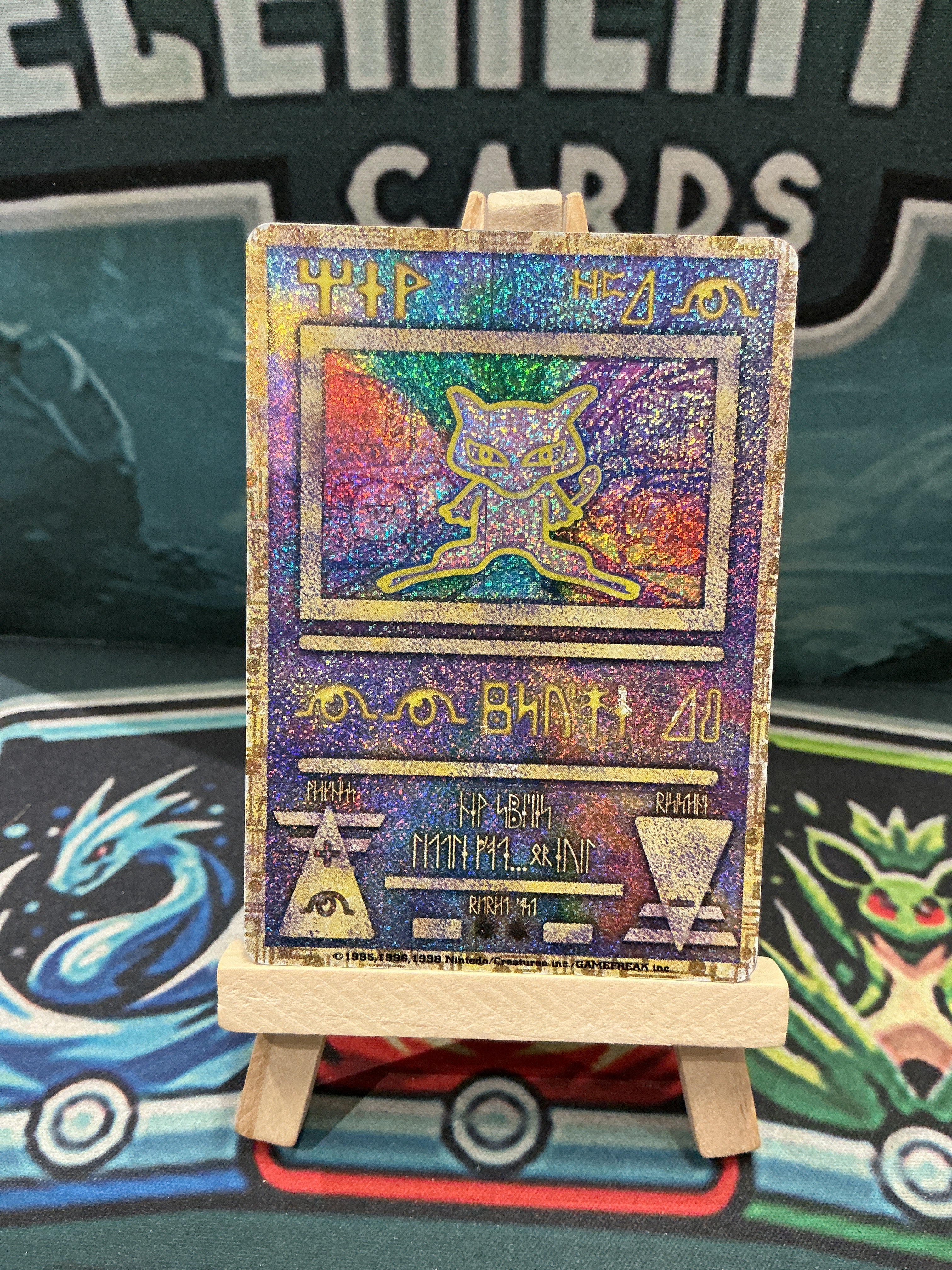 Ancient Mew Japanese Promo “Nintedo” Error Holo LP