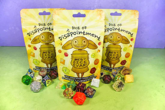 Mystery Dice Goblin: Dice of Disappointment - Funny Dice