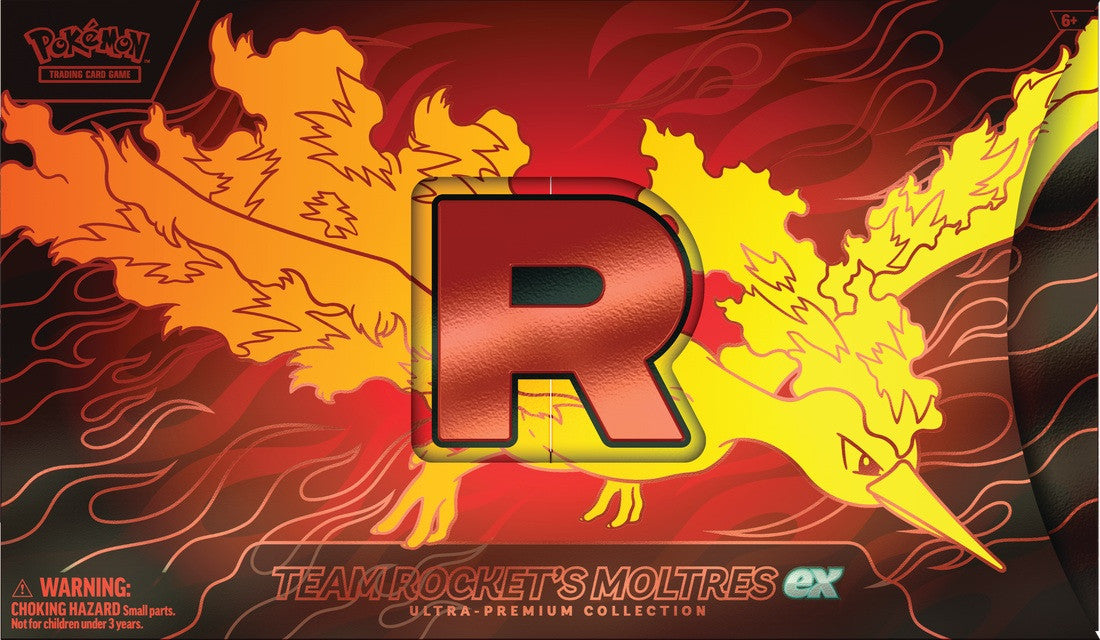 Pokemon TCG: Team Rocket's Moltres ex Ultra Premium Collection