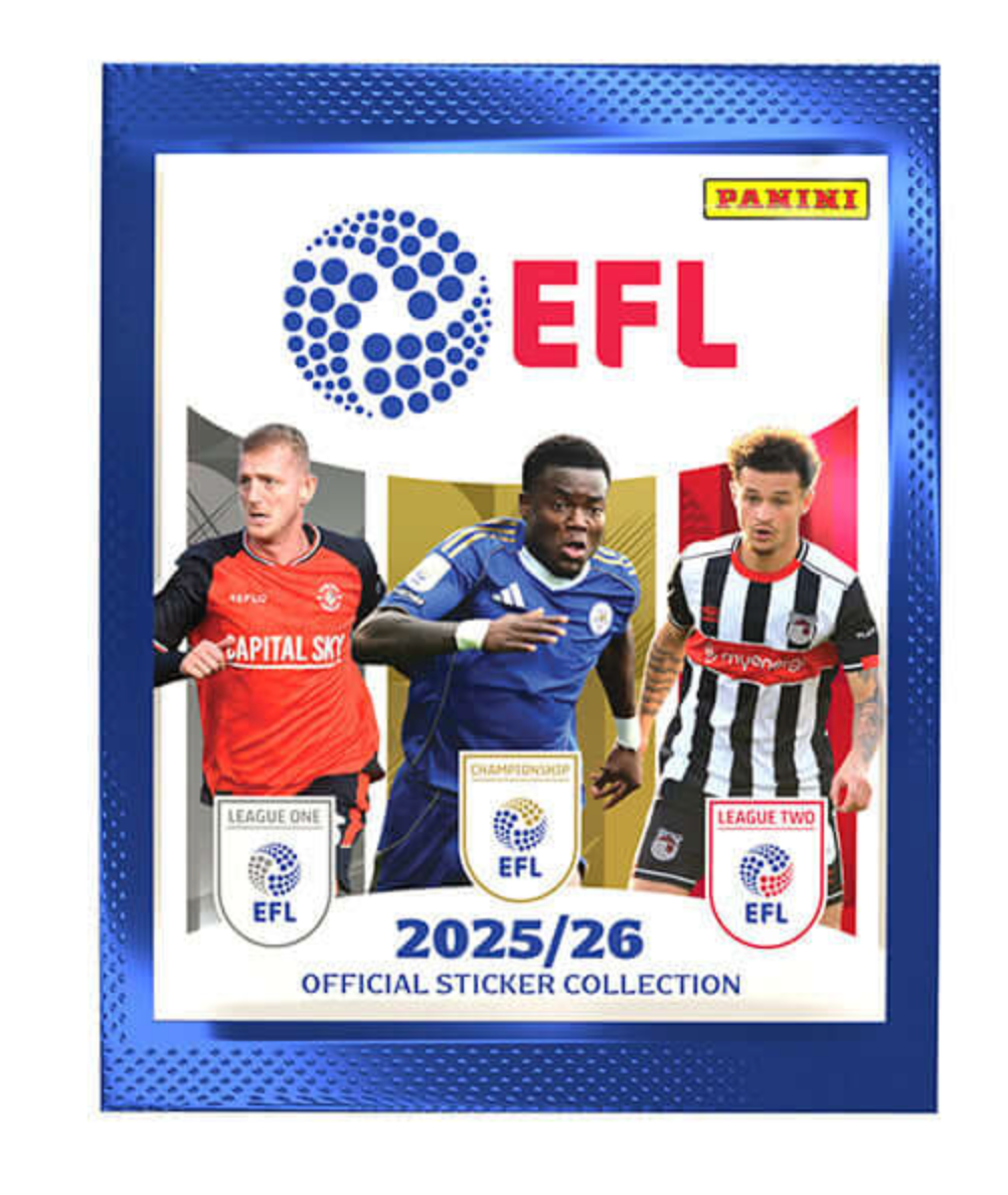 EFL 2025/26 Official Sticker Collection - Tin