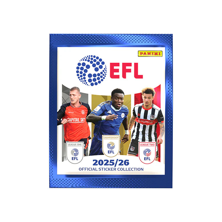 Panini: EFL Official Sticker Collection 2025/26 - Sealed Case (20 Boxes of 36 Packs)