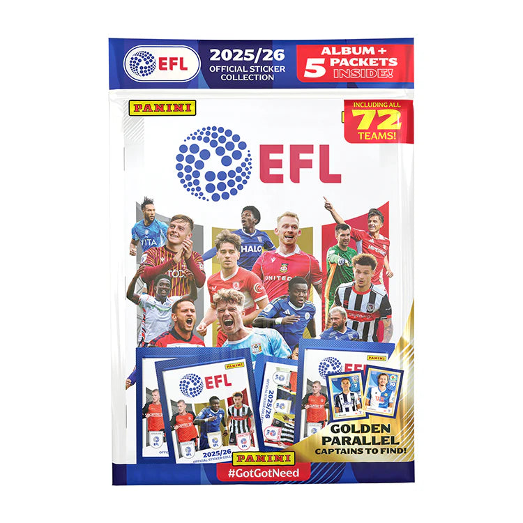 Panini: EFL Official Sticker Collection 2025/26 - Starter Pack