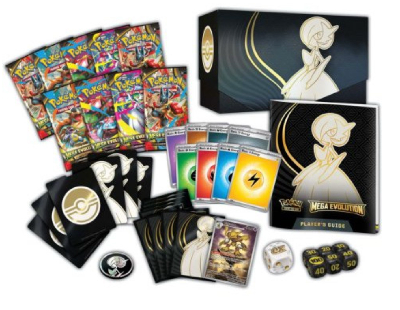 Pokémon TCG: Mega Evolution Elite Trainer Box (Mega Gardevoir) *small tear*
