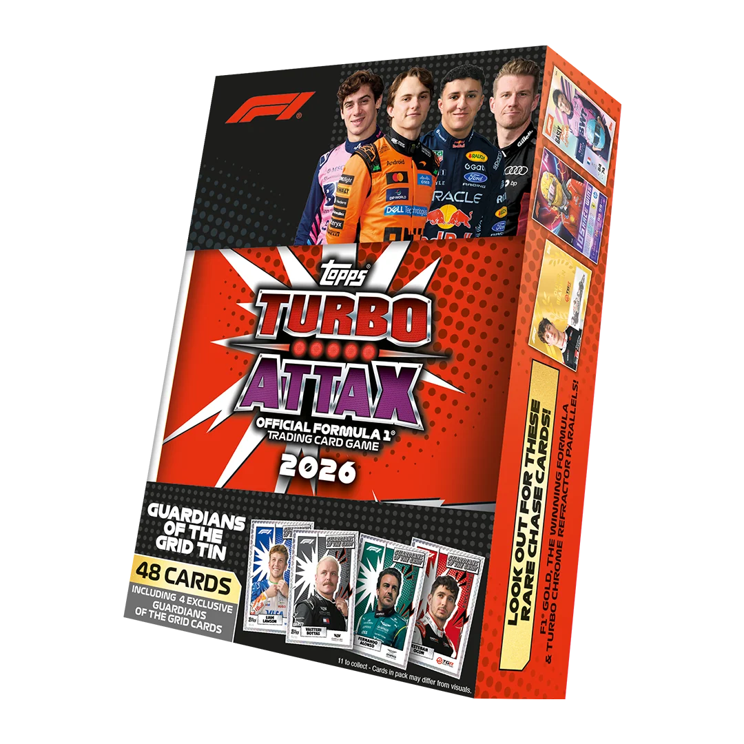 Topps Formula 1® 2026 Turbo Attax - Mega Tin - Guardians of the Grid