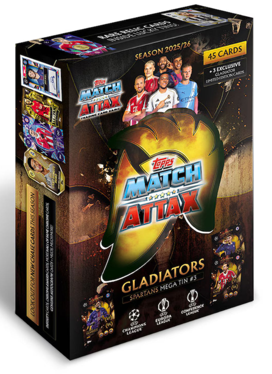 Topps: Match Attax Gladiators Tin 2025/26 (Random)