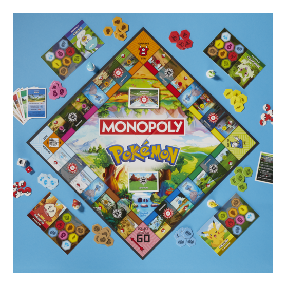 Monopoly Pokémon Edition – Official Hasbro Game