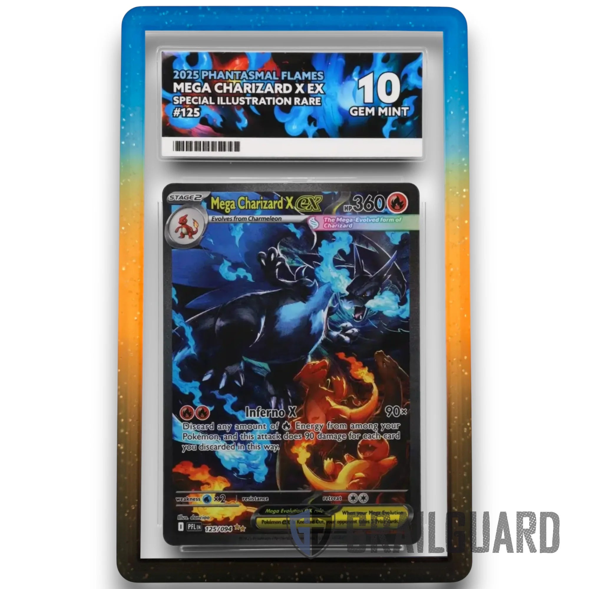 Grail Guard: Graded Card Slab Bumper Protector Case - BlendIT Range (Ace)