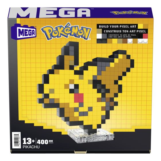 Mega: Pokemon - Pikachu Pixel Art