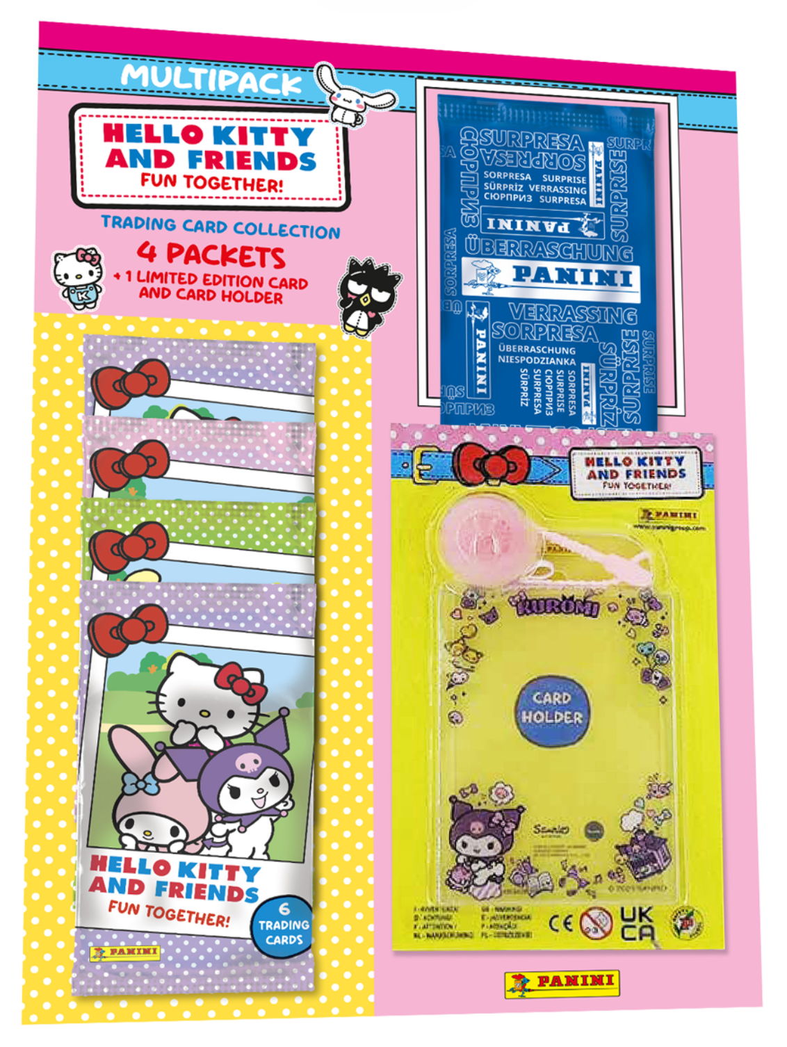 Hello Kitty and Friends Fun Together! Trading Card Collection - Multipack