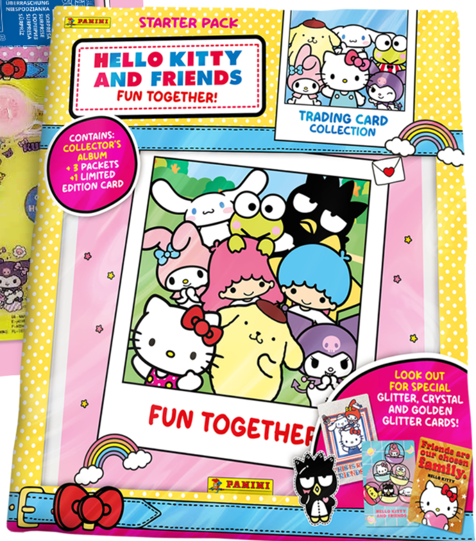 Hello Kitty and Friends Fun Together! Trading Card Collection - Starter Pack