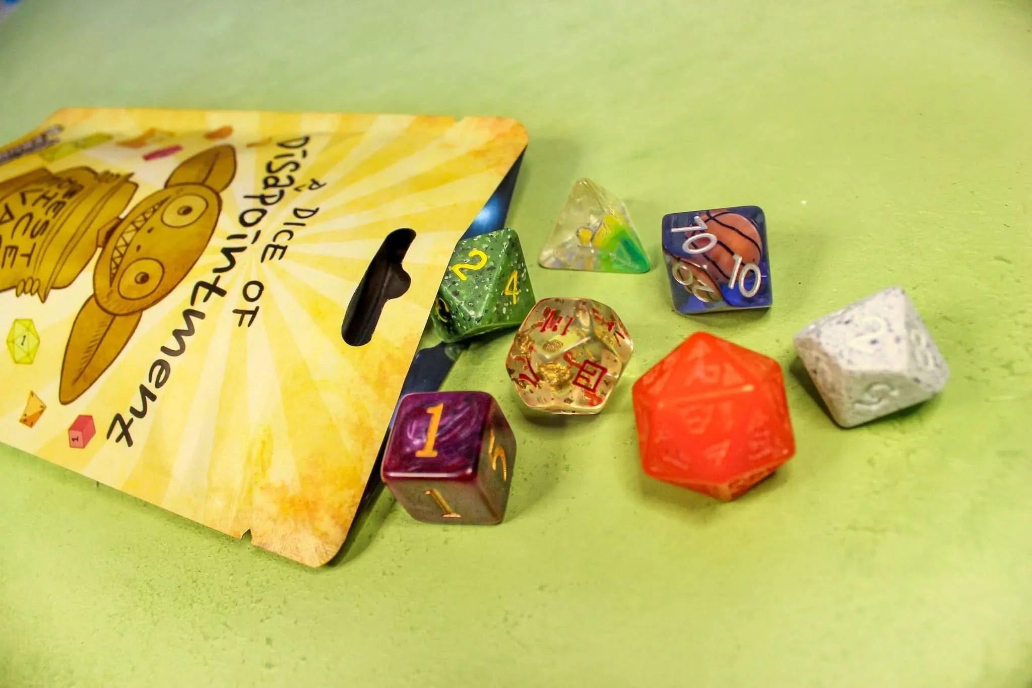 Mystery Dice Goblin: Dice of Disappointment - Funny Dice