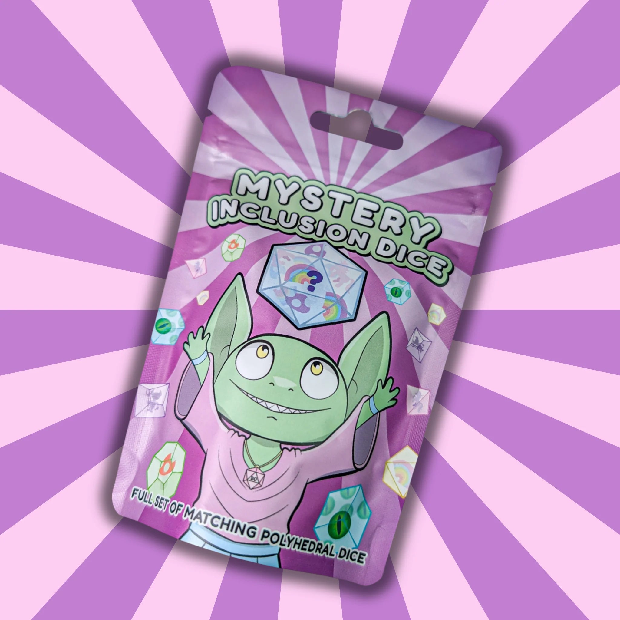 Mystery Dice Goblin: Filled/Inclusion Mystery Dice