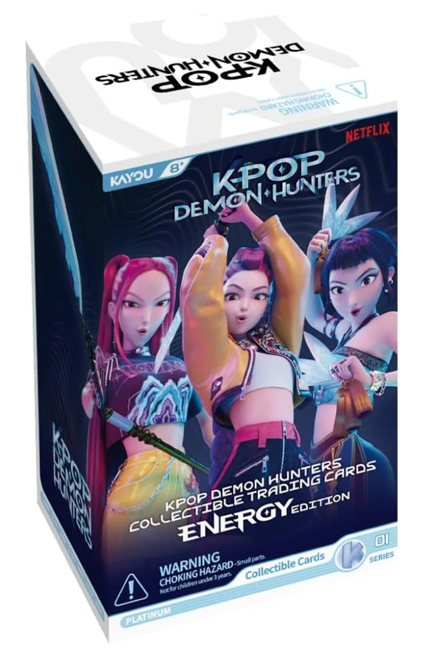 K-POP Demon Hunters: Collectible Trading Cards - Energy Edition Series 1-A Blister Booster Box