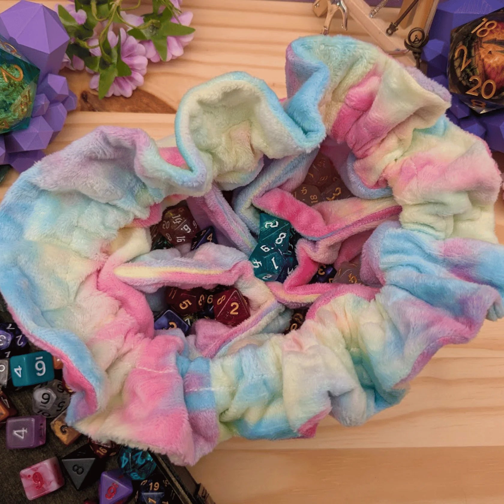 Mystery Dice Goblin: Large Dice Sack - Black