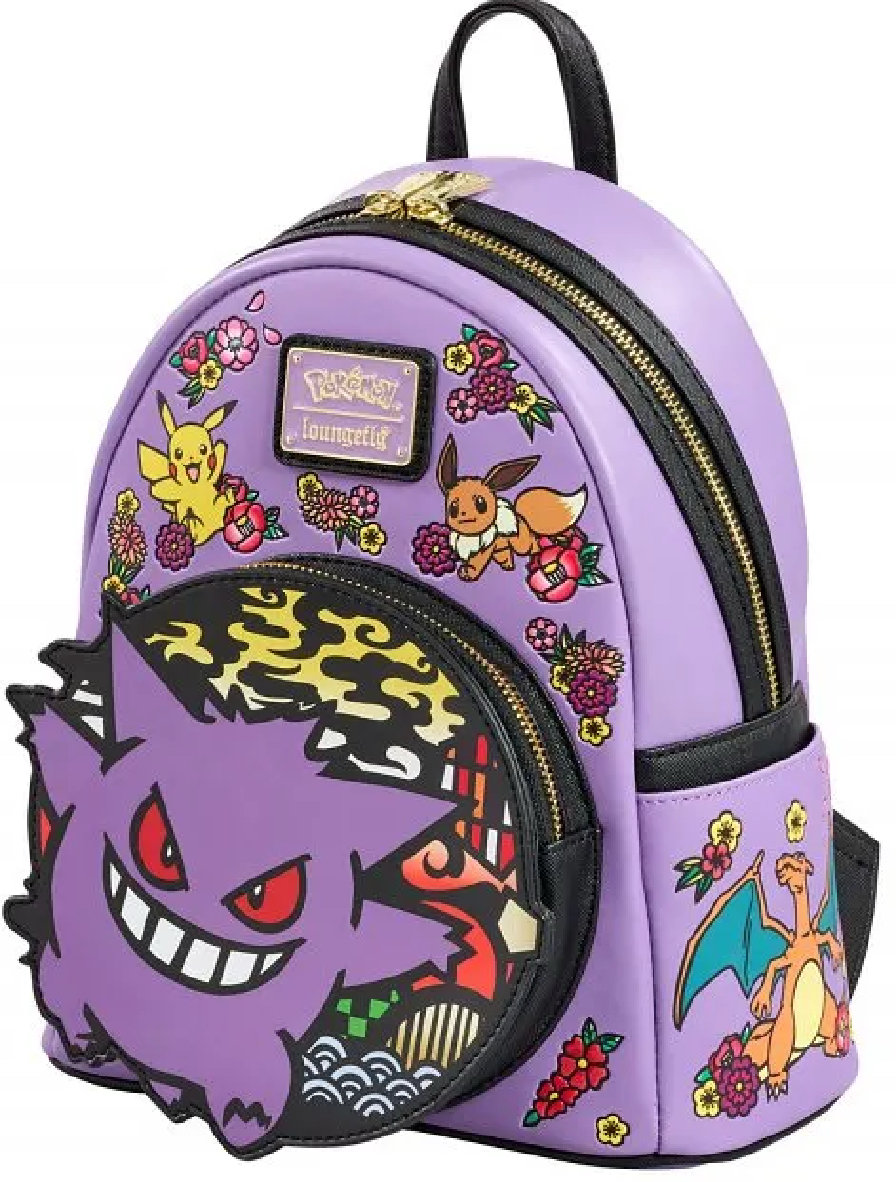 Loungefly: Pokemon Embroidered Wagara Mini Backpack