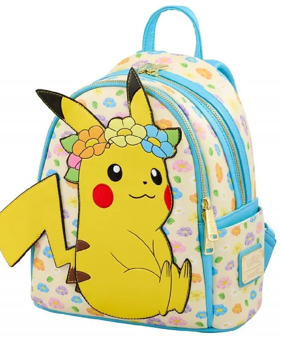 Loungefly: Pokemon Pikachu Floral Crown Mini Backpack