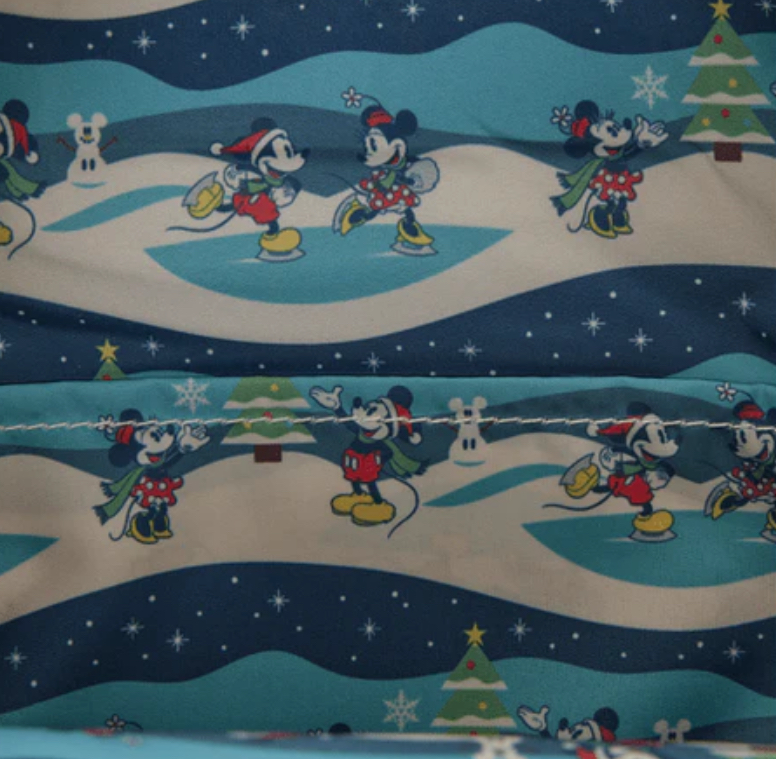 Loungefly: Disney Mickey & Minnie Holiday Mini Backpack