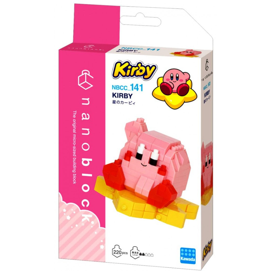 Nanoblock: Kirby Character Pack - Kirby Riding Star