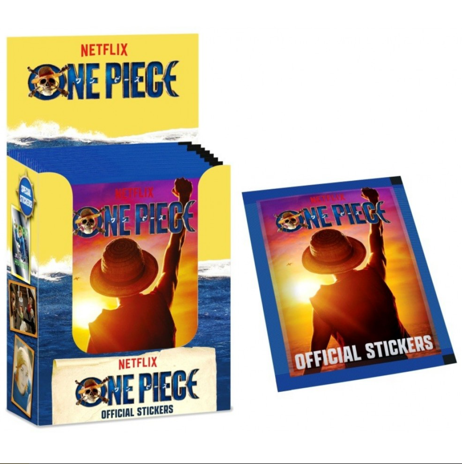 One Piece (Netflix Series) Official Sticker Collection CDU (30ct)